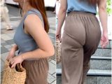 《歩くとより一層のエロさ！！！・サンプル動画あり》 No.874【吸いつきたい巨乳と隆々と刻み込まれるV字ラインのコラボは欲望爆