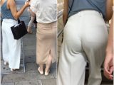 《２つのセレブ妻のデカ尻を楽しめる！！！》 No.887【両方エッチなヒップライン！パンツ着衣尻とスカート着衣尻】