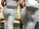《Part3・パンティーが透けすぎて行列を作る着衣尻》 No.1064【クラブGALの激透けレースTバック】