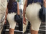 《モデル級スタイル》 No.1163【見事なスタイルにはタイトスカートが非常に良く似合う】