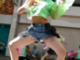 なにわガールズ３８７　隙間からおパンティー DE 開脚ショーや！ は〜い 拍手！