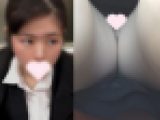 [顔出し][4K動画]超至近距離どり、就活かわいいJD、太ももに顔うずめてる目線です[ドアップあり]電車からの風景～