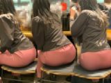 ピチピチピタパンヒップ188_極薄生地のムチムチ突き出し尻がエロいお姉様♪