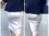 【ムッチリエロOLの歩行】商談に向かうエロいタイトスカートの女！透け透けパンティーラインが最高にエロい！【532】