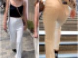 《Tバックにハミ肉のデカ尻GAL》 No.1526【Part1・GALの着衣尻は興奮度合いがダンチガイ】