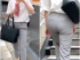 《ホームラン級の当たり美人OL》 No.1547【Part3・都会のOLの出勤風景】