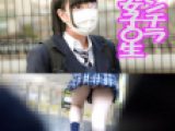 《メス猫女子●生》【電車痴漢】【一本スジ】★饅頭の様なパイパンまんこ★赤ちゃんの様なケツ肉★パンチラ★中出し★プッシーキャット★