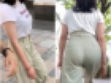 《お乳もお尻もパンパン》 No.1696【彼氏とデート中の小柄な彼女のお尻がエロかった】