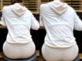 ピチピチピタパンヒップ197_奇跡の極薄スパッツお姉様再び！！相変わらずのスケスケ状態です♪