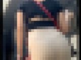 【プレミアムクラス】逆ハート型の着衣お尻ヤング様を上り坂でロックオン！