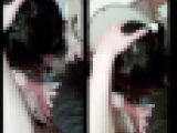 便所で精液コキ捨て口まんこじゅぽじゅぽきもちいい トイレフェラ
