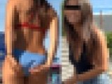 【フルHD】美人サーファーのビキニ尻！