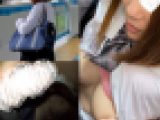 【電射男014】スライムおっぱい！車内なのにバイブで責められ両乳まで…興奮しすぎて濃いザーメンこすり付けてやりましたｗ
