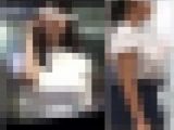 【街撮り動画Part85】2人のきれいな巨乳OLさん
