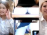 ■美人OL2本セット■職権乱用！極悪手口盗撮動画&フラッシュ撮り～面談中にパンツを盗られる乙女たち。21,22