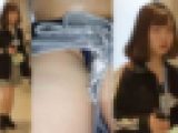 4K bomb_k014 サラサラボブヘアのカジュアルJDの隙間サテン紺P　エスカ逆さ