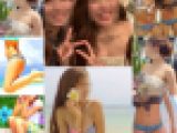 新婦さん391　後輩の奥さんは可愛くて人当たりが良くておまけに水着姿も最高でした！