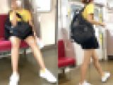 盗撮がバレて逆に撮影？夏らしい美味しそうな生脚を見せてくれた健康的ボディのお姉さん（其の四）