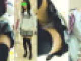 【フルHD】ふりふりスカート＆ニーハイ 美少女の超接写パンチラ
