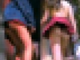 【フルHD】酔ったハロウィン帰りのＴバック美尻！