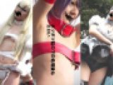 コスプレイヤー最前線30[3人の神レイヤー！パンツわざと見せ＆ワキのポツポツ＆ギリパイ」