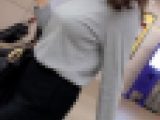 細身巨乳な美人OLさん314