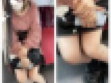 美人お姉さんのエロ過ぎる真上からの生足美脚518