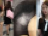4K bomb_k051 超スレンダーお人形系美白美人お姉さんの透けまくり白P　エスカめくり