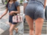 《最強に短いホットパンツwww》 No.2029【超美尻！！社長令嬢系美女！！！】