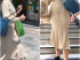 《Part2 ・ニット生地の膨らみは男のツボをついている》 No.2034【リアルマーメイド！？超美女のニットワンピース姿】