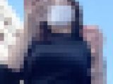 【通スピ＆スロー】柔らかそう！揺れる巨乳が恥ずかしい着衣様をロックオン！