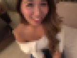 ギャル系の23歳日焼けサロン店員が後ろから突かれてエッチな喘ぎ声を部屋に響かせる