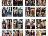 総尺128分の長編　豪華16名の美人お姉さんの対面接近真上からのエロ過ぎるパンスト美脚226