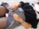 たまごちゃん感満載な１８歳女子大生💛新入生💛⑦（肌色+黒ストッキング）最終章