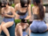 【フルHD】Vol2 ノーブラ乳揺れ巨乳！強烈な肉尻