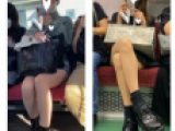 脚フェチ411 S級美人お姉さんの対面エロ過ぎるパンスト美脚