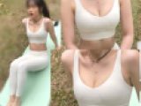 2K動画　白レギンスのムチ神尻２胸を吸われたキスマーク