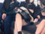 素人 037 現役ミニスカ女子○生風　リアルだるまさんが転んだ1の6