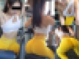 【FHD3本フルセット】ジムで強烈な桃尻を揺らす美人