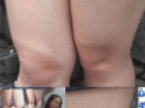 ムダ毛女子！自然美の脚　ドアップ盛りだくさんでうぶ毛まで存分に撮らせてもらったよ 生ｼﾘ№8