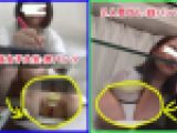 【面接で盗撮⑮】JDの赤パンツ×OLの白パンツ【無防備すぎる下半身】