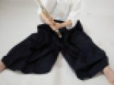放尿フェチ　剣道着の女の子がオナニーしてオシッコするf713