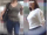 【街撮り動画Part204】可愛いお姉さん2人の巨乳揺れ