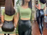 2K動画 レザーレギンス1 勃たせる仏尻