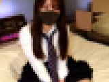 【裏垢美少女】ツイッターで知り合った巨乳女子校生①_制服姿で生中出し