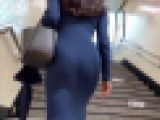 《冬に舞い降りた超絶美女のお嬢様》 No.2197【Part1・どこぞのお姫様！？ドレスの様なワンピースを着て街を闊歩する超絶美