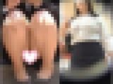 【街撮り動画セット販売⑭】巨乳リクスー女子大生＆パンチラリクスー女子大生