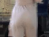 Eさんパート4　パンティーライン　透け　尻