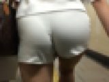《◆最終値下げ◆》 【超短いショーパンでぷりぷりなヒップラインが丸わかりな着衣尻】