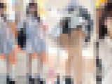 4K bomb_k132 アイドル上級激カワJDの黒重ね　階段逆さ